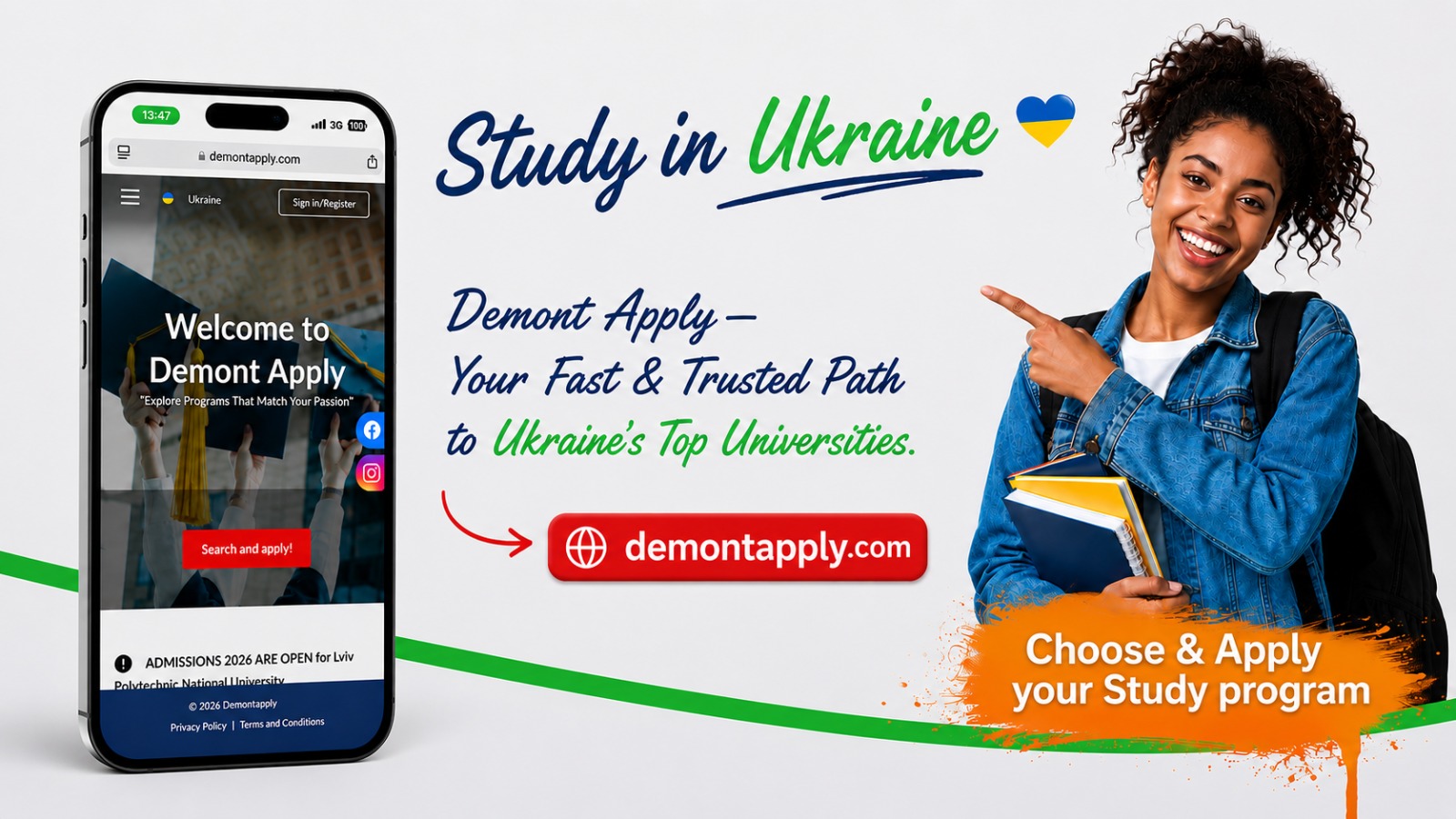 Apply to Ukrainian Universities Easily with Demont Apply Platform