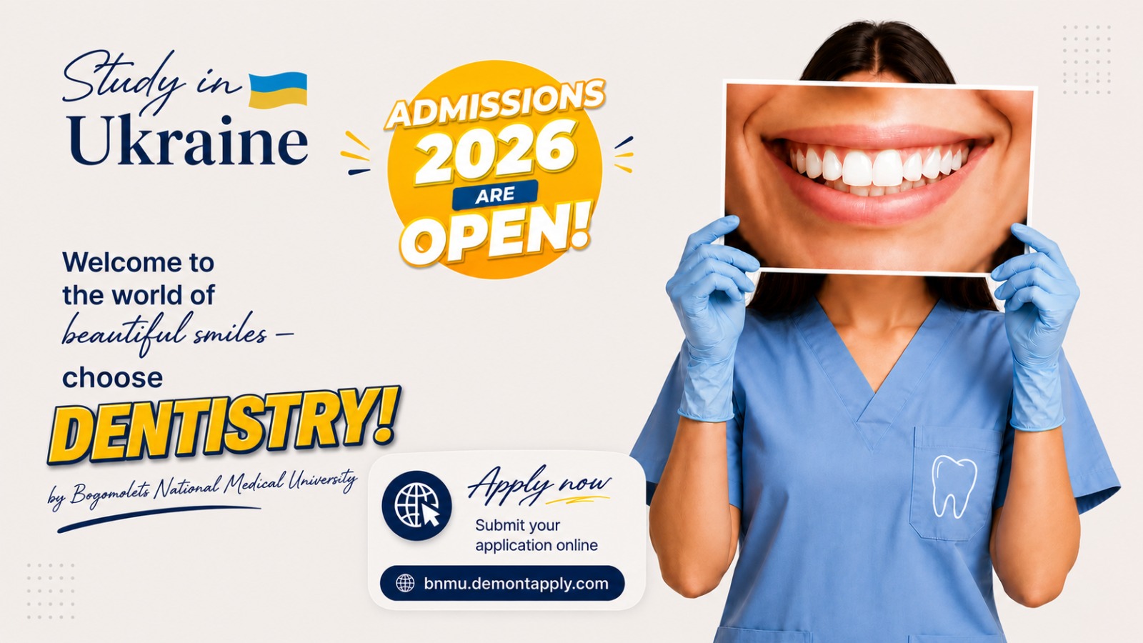Begin Your Global Dentistry Career at Bogomolets Medical University