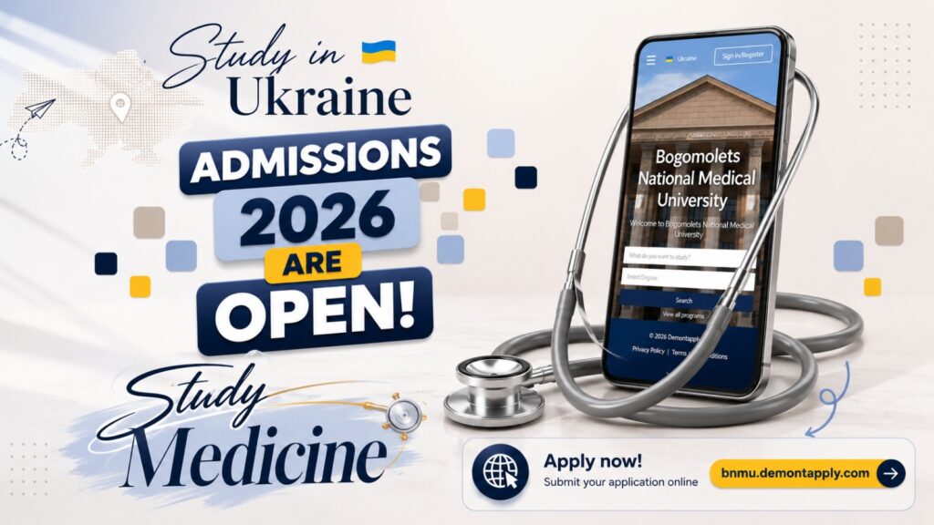 Begin Your Medical Career at Bogomolets National Medical University