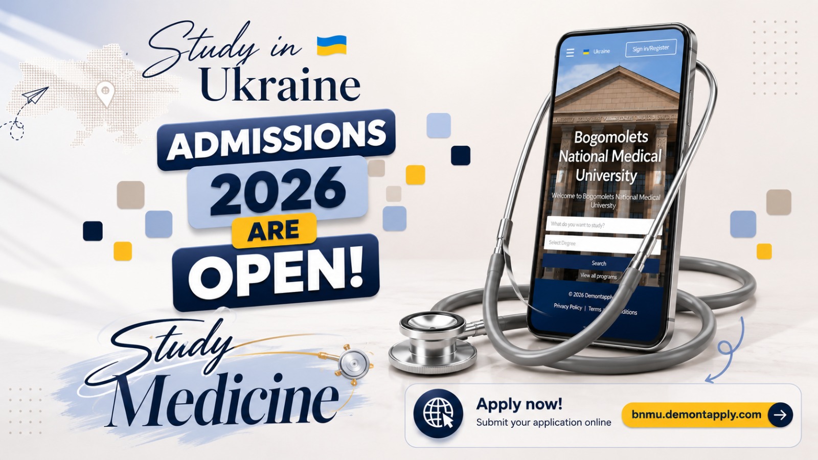 Begin Your Medical Career at Bogomolets National Medical University