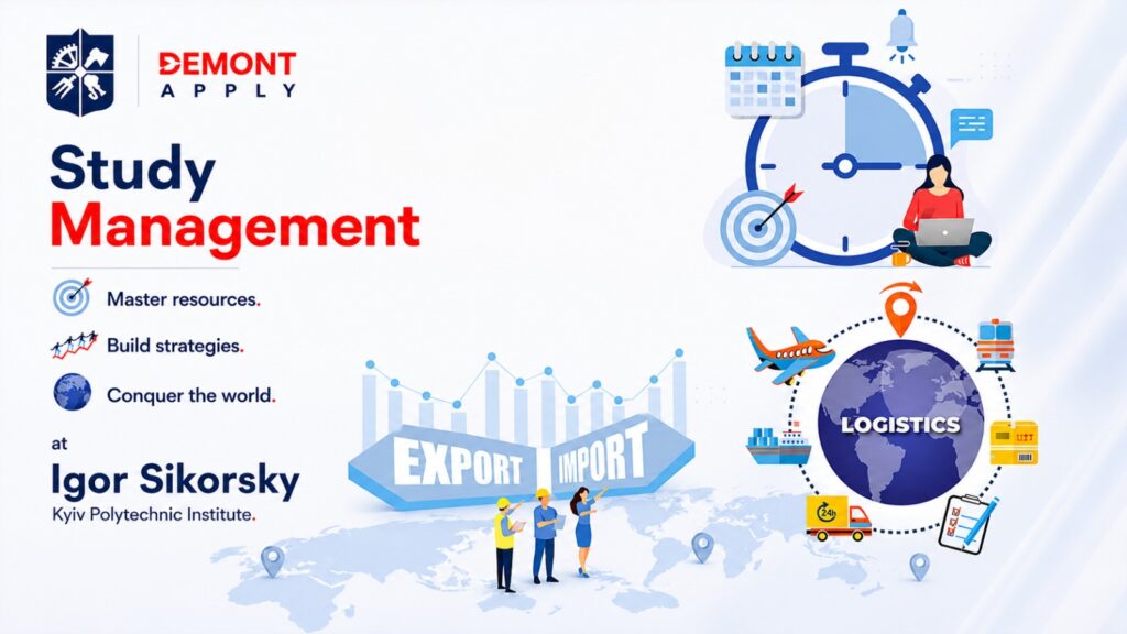 Pursue Business and Management Studies at Kyiv Polytechnic Institute