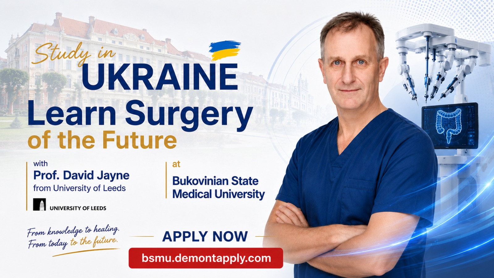 Study Medicine at Bukovinian State Medical University in Ukraine
