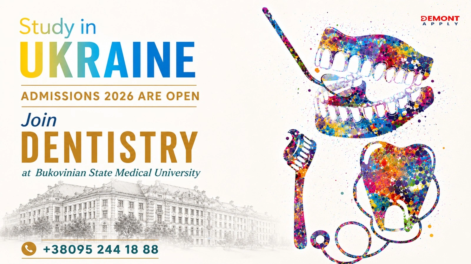 Build Your International Dentistry Career at Bukovinian State Medical University