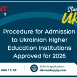 Ukraine Admissions 2026 Guide for International Bachelor's Master's PhD Students