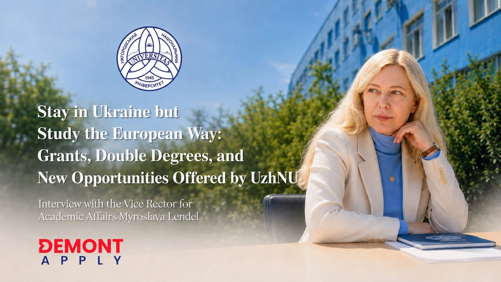 Uzhhorod National University Vice Rector interview