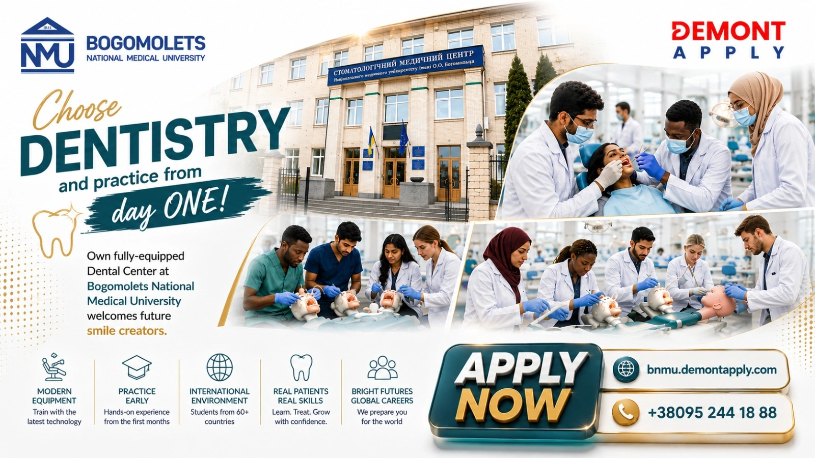 Dental Medical Center at Bogomolets National Medical University clinical facility