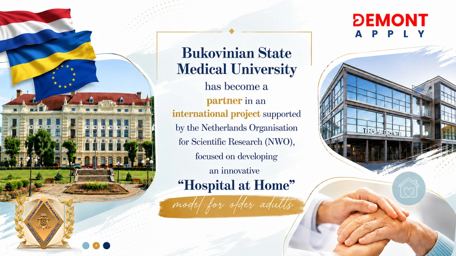 Bukovinian State Medical University research partnership on ageing and integrated healthcare