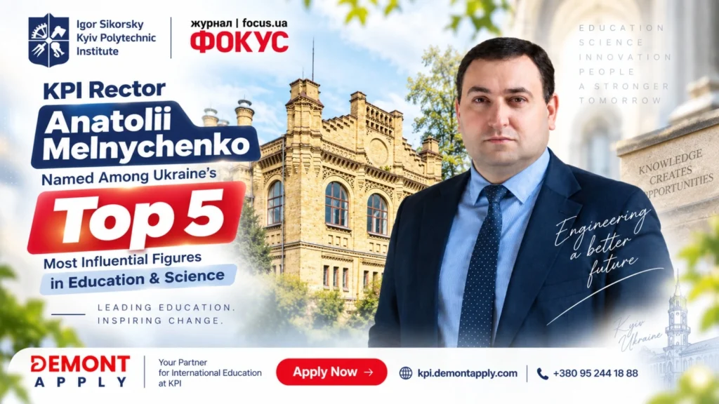 Anatolii Melnychenko, Rector of Igor Sikorsky Kyiv Polytechnic Institute