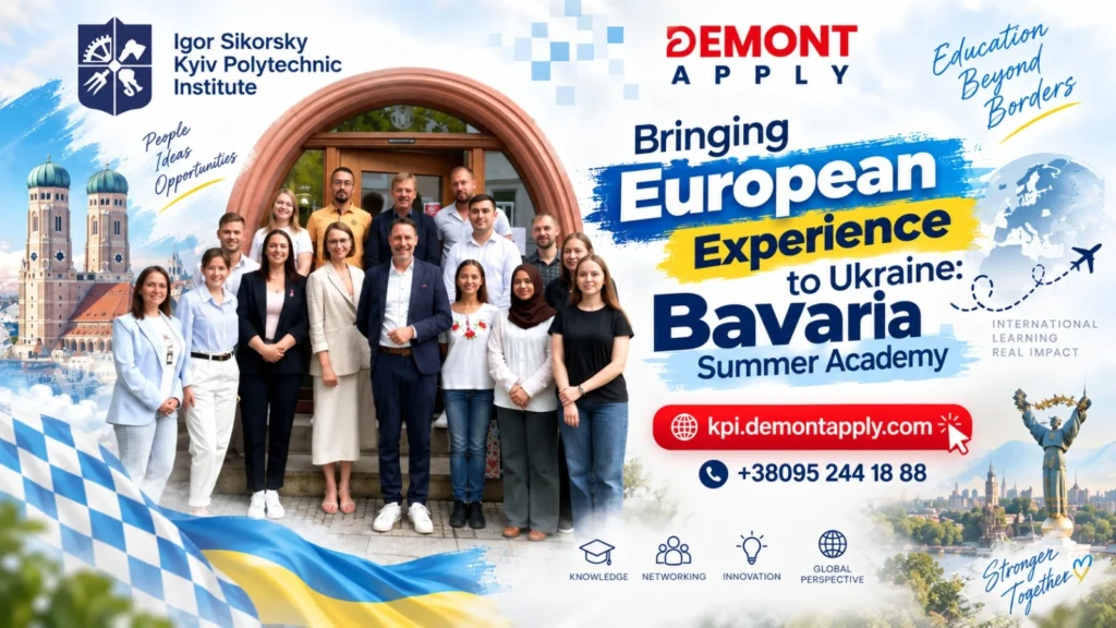 KPI lecturer Dina Koltysheva at the Bavaria Summer Academy environmental training programme in Hof, Germany