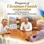 Ukrainian-Finnish partnership meeting at Bukovinian State Medical University