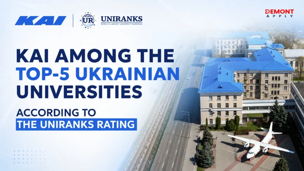KAI UniRanks ranking 2026 — Kyiv Aviation Institute ranked Top-5 in Ukraine