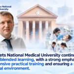 Bogomolets National Medical University blended learning with in-person practical training in Kyiv