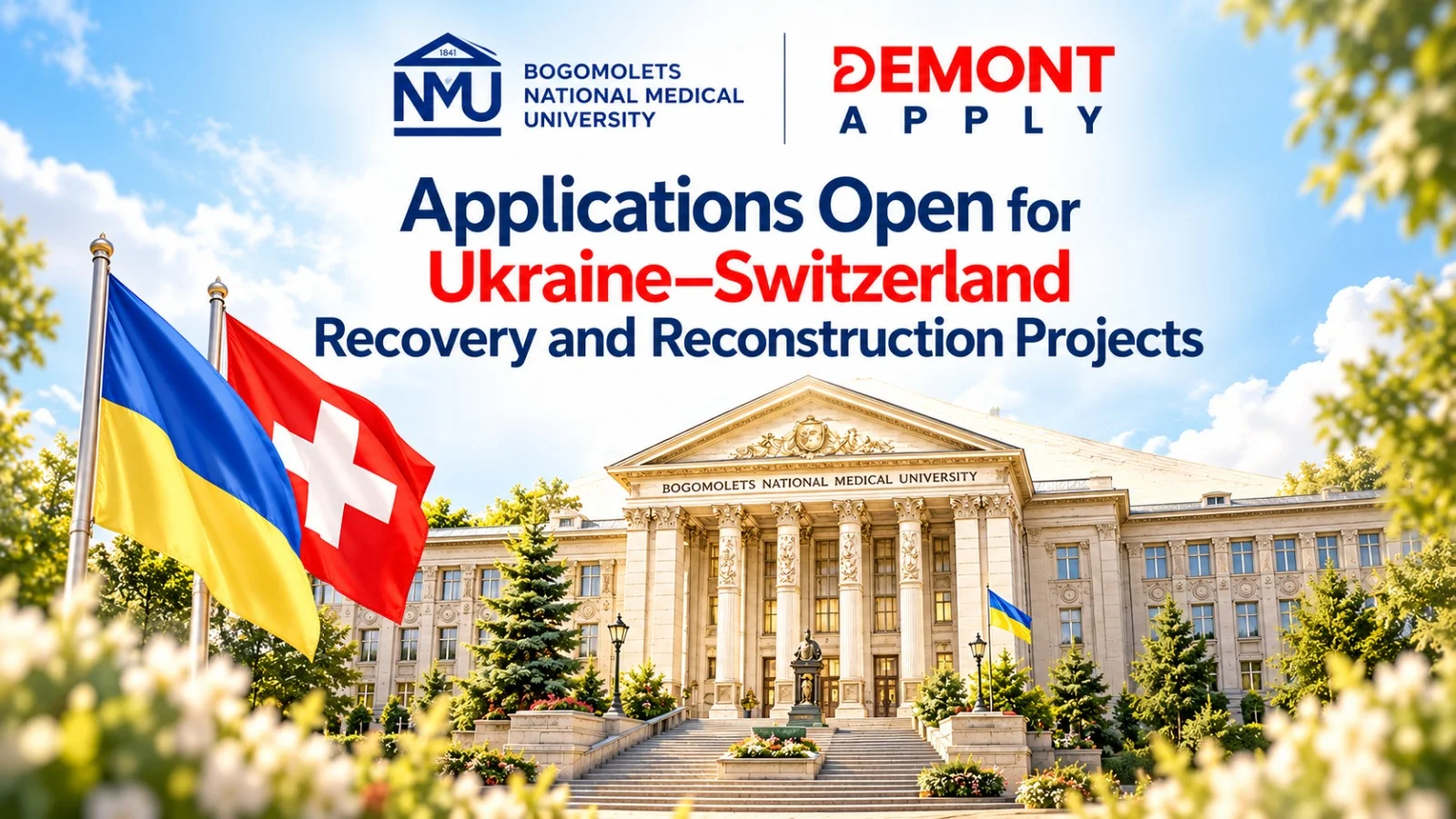 ETH Zurich and SECO Ukraine–Switzerland recovery and reconstruction grant applications