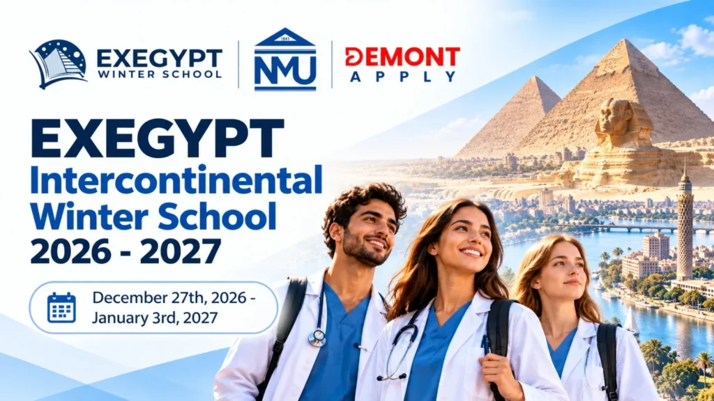 EXEGYPT 2026/2027 Intercontinental Winter School at Suez Canal University in Ismailia, Egypt