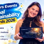 Innovation Space team at Igor Sikorsky Kyiv Polytechnic Institute celebrating the Reuters Events Global Sustainability Awards 2026