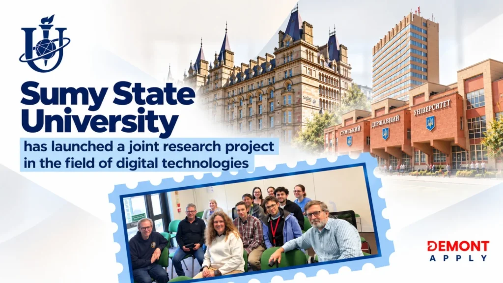 Sumy State University and University of Liverpool international research project on digital technologies