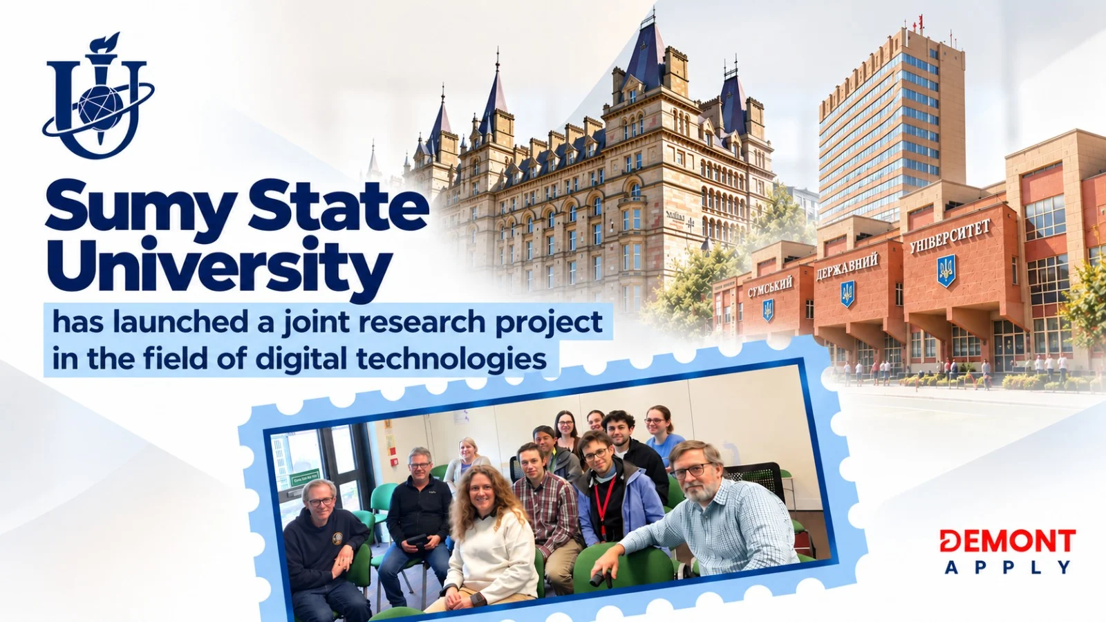 Sumy State University and University of Liverpool international research project on digital technologies